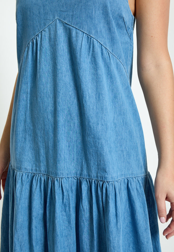 Minus MSJanika Maxi Dress Dress 001 Light Denim