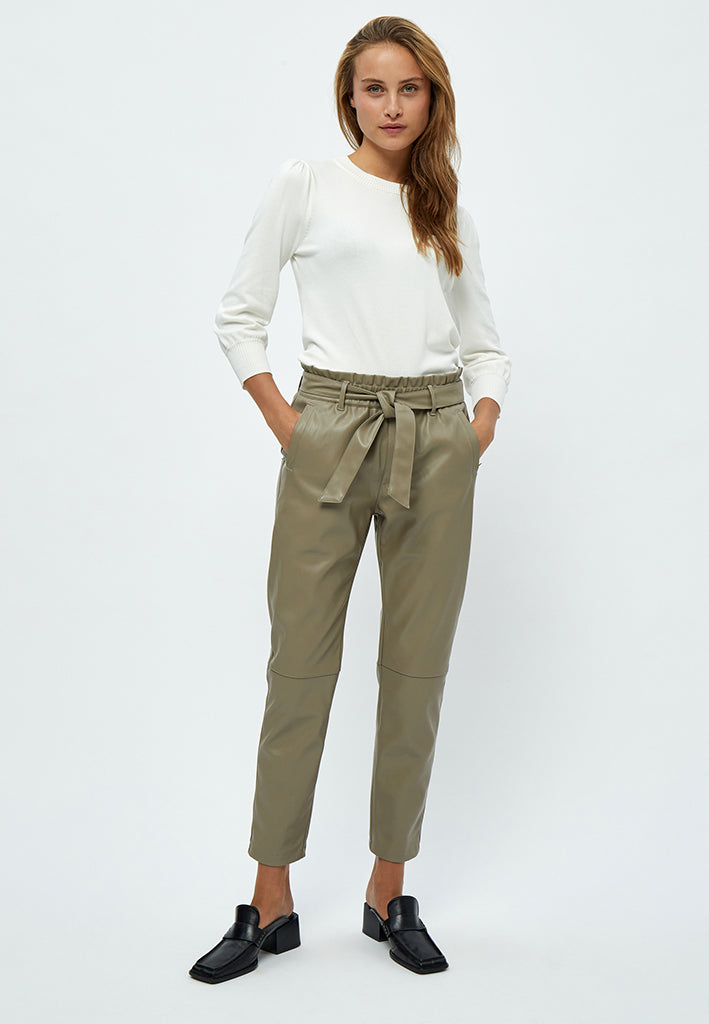 Minus MSJayda PU Pant Pant 4758 Mineral Gray