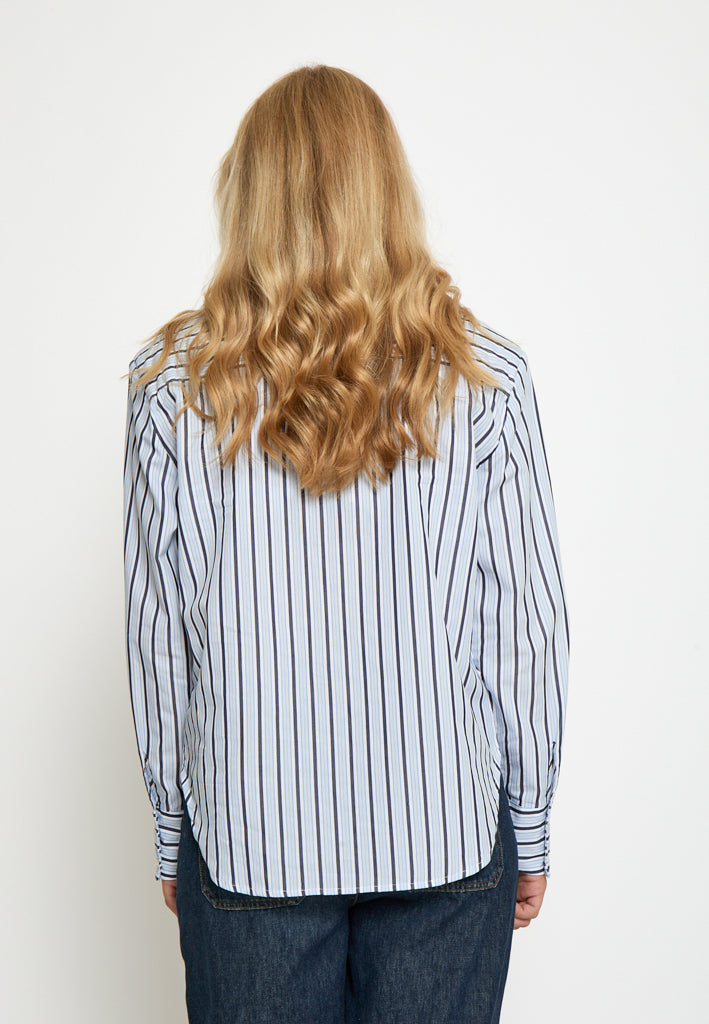 Minus MSJenina Shirt Shirt 2994S SKY CAPTAIN STRIPE