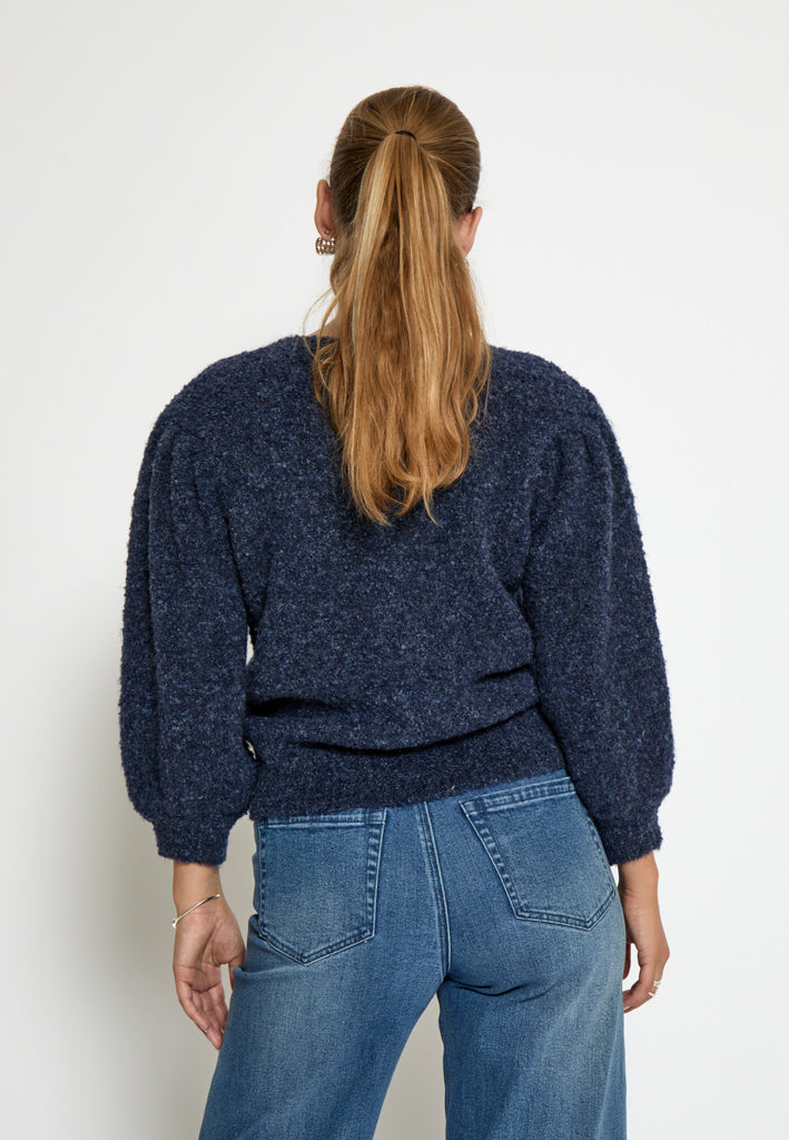 Minus MSJennie Knit Pullover T-Shirt 2994 Sky Captain