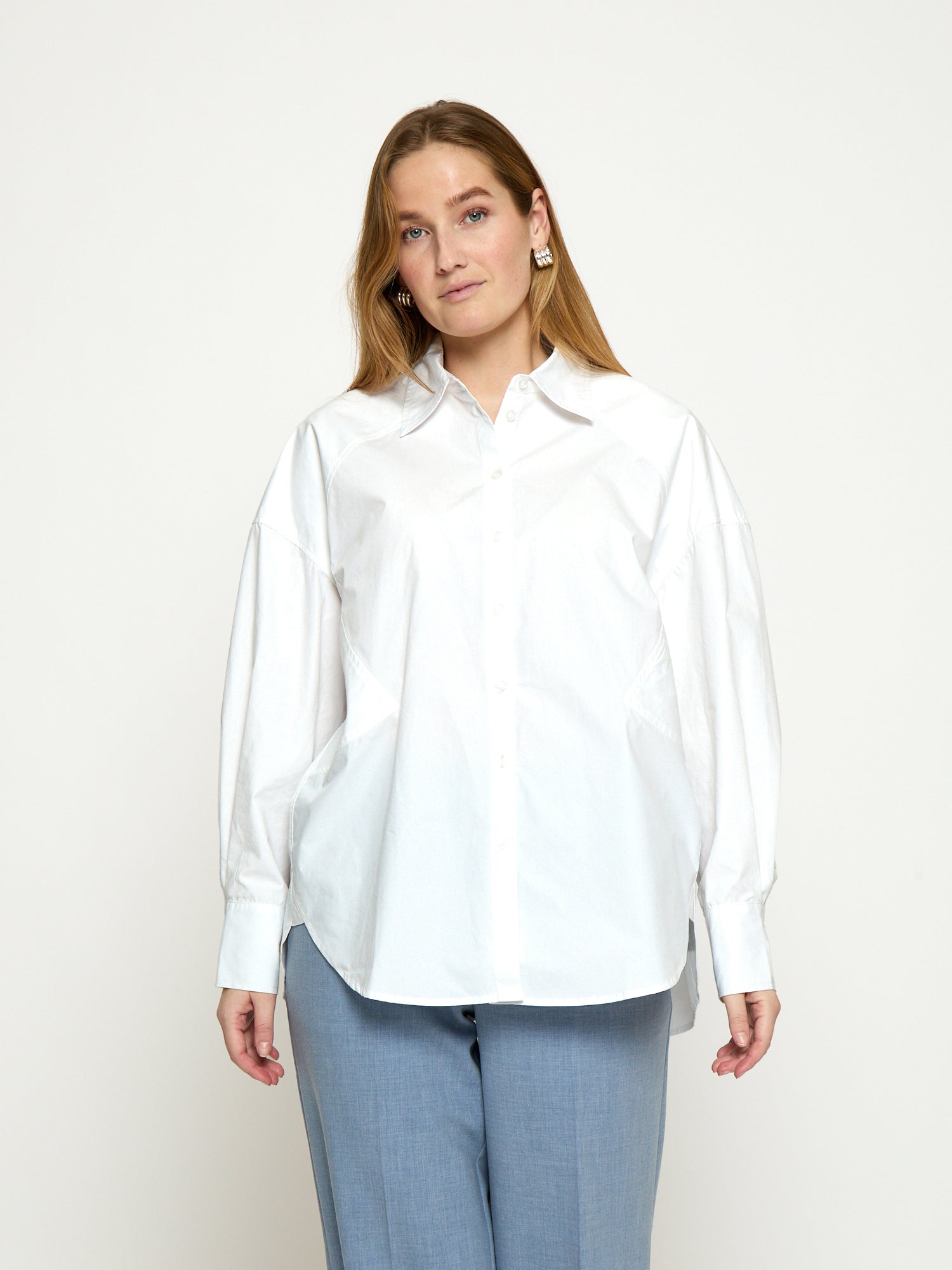 Minus MSJessa Oversize Shirt Shirt 235 Cloud Dancer