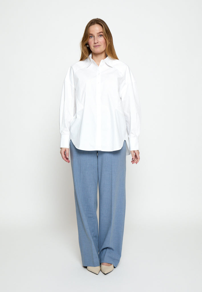 Minus MSJessa Oversize Shirt Shirt 235 Cloud Dancer
