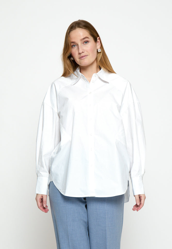 Minus MSJessa Oversize Shirt Shirt 235 Cloud Dancer