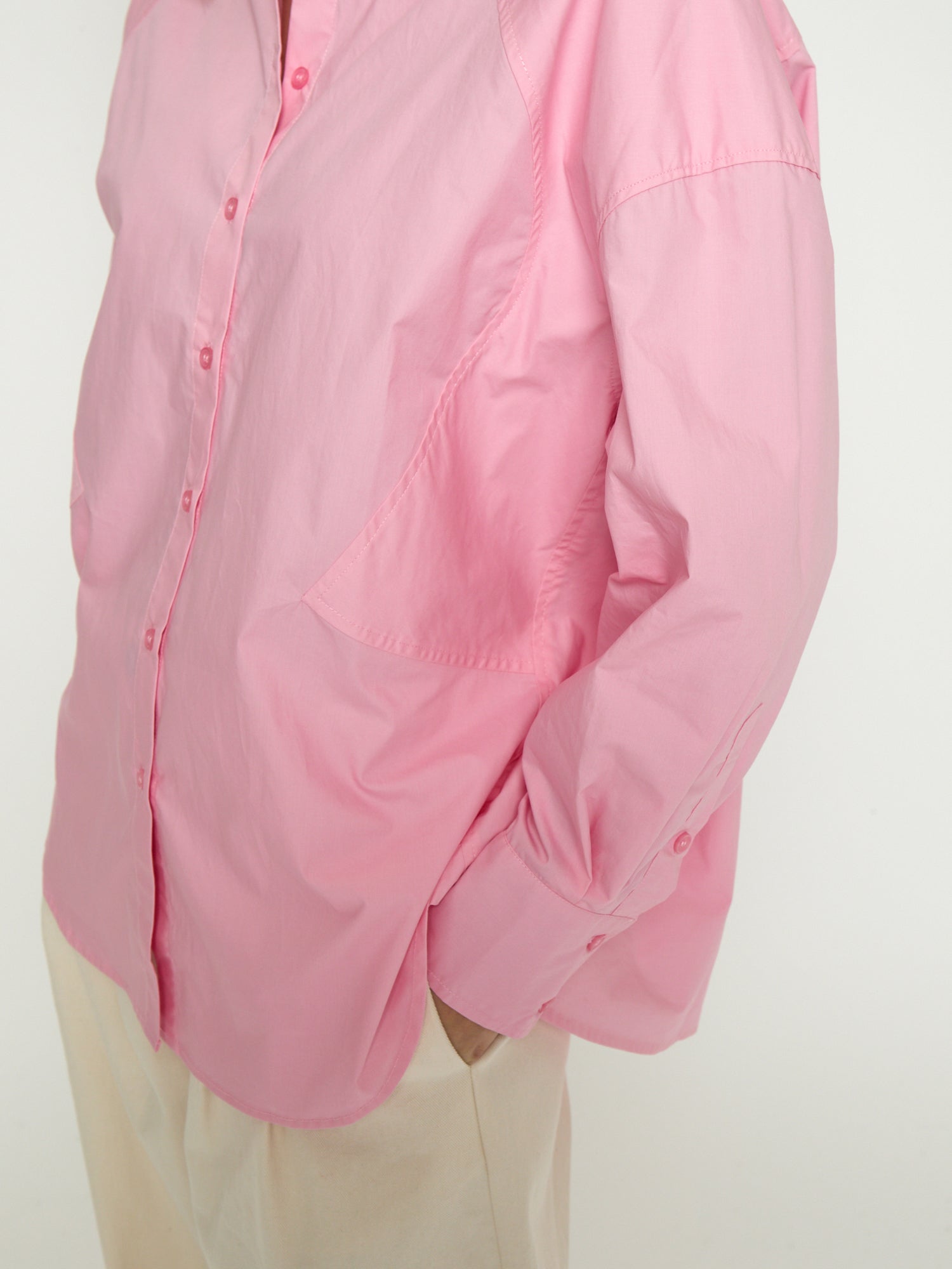 Minus MSJessa Oversize Shirt Shirt 4019 Prism Pink