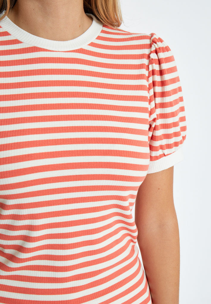 Minus MSJohanna Striped Tee T-Shirt 641S Dubarry Striped