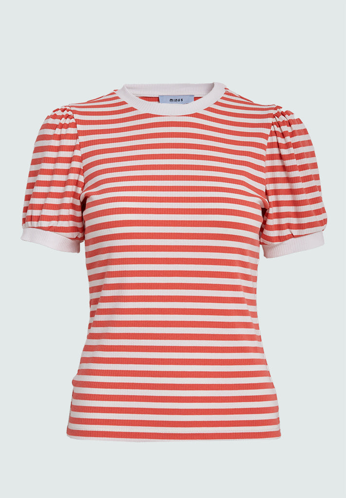 Minus MSJohanna Striped Tee T-Shirt 641S Dubarry Striped