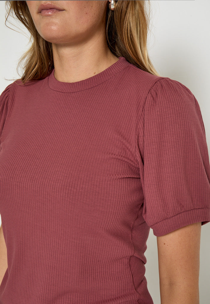 Minus MSJohanna T-Shirt T-Shirt 4058 Roan Rouge