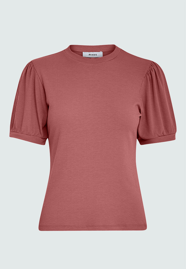 Minus MSJohanna T-Shirt T-Shirt 4058 Roan Rouge