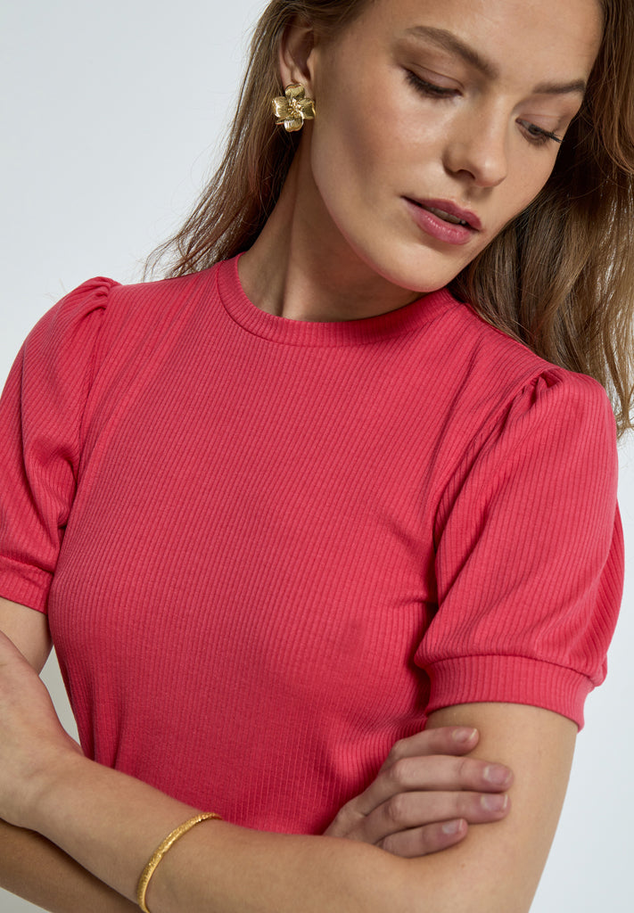 Minus MSJohanna T-Shirt T-Shirt 7220 Teaberry Pink