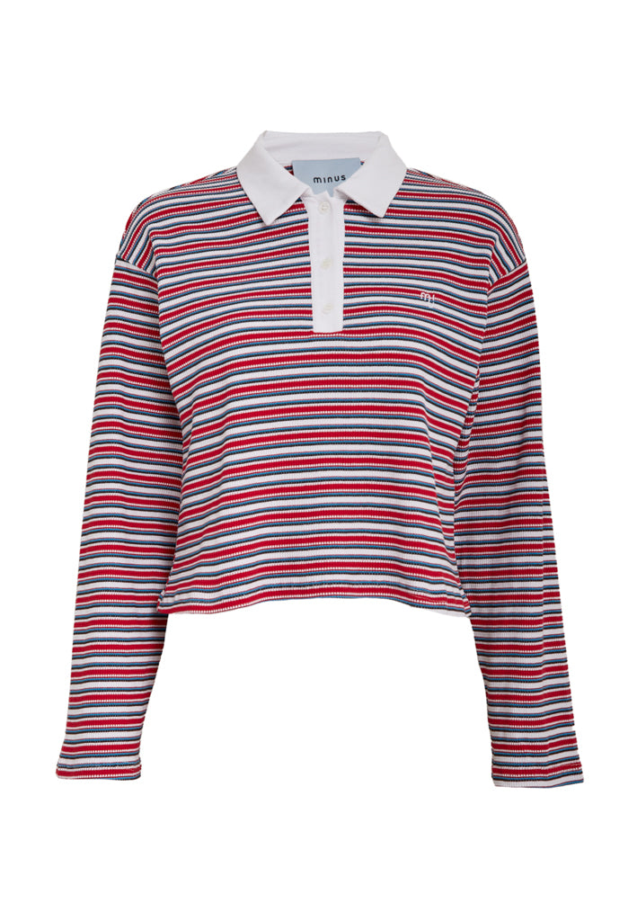 Minus MSJorina Long Sleeve Top T-Shirt 4620S High Risk Red Stripe