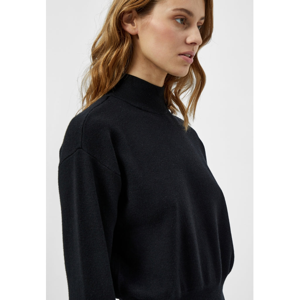 Minus MSJose Knit Turtleneck Pullover 9000 Black