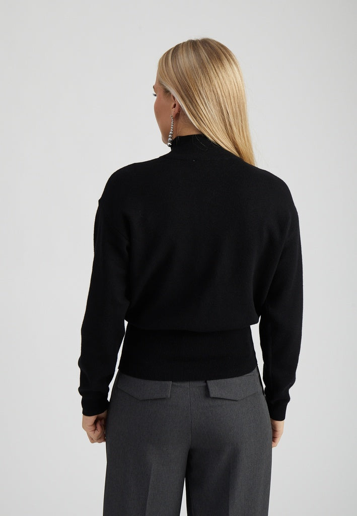 Minus MSJose Knit Turtleneck Pullover 9000 Black
