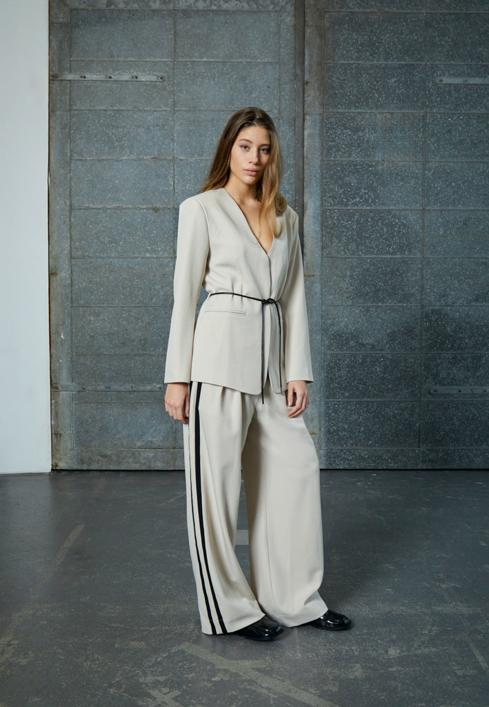 Minus MSJudine Blazer Blazer 9015 Sand Gray