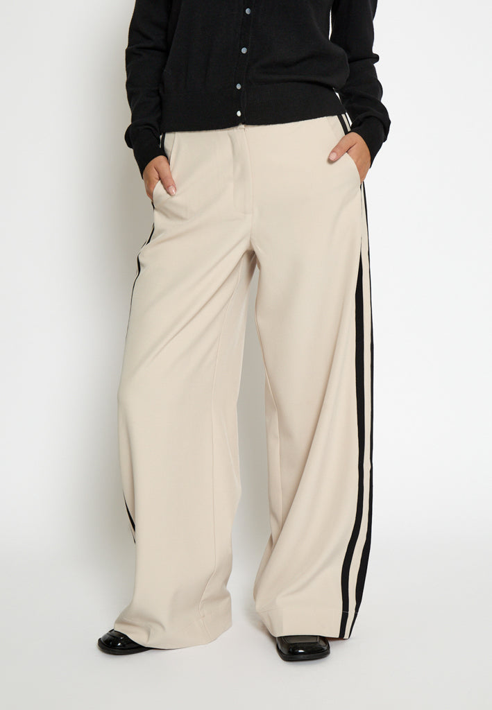 Minus MSJudine High Waist Pant Pant 9015 Sand Gray