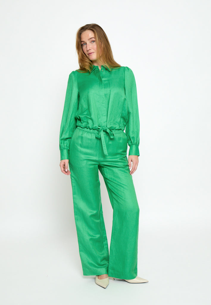 Minus MSJuno Linen Shirt Shirt 3032 Greenbriar