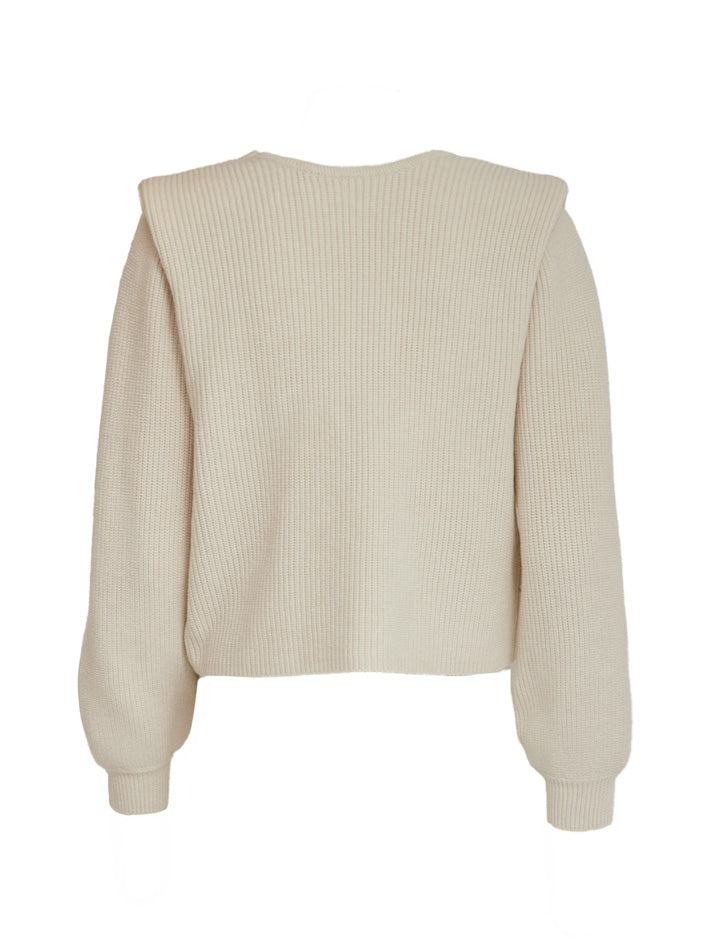 Minus MSKaida Knit Pullover Pullover 235 Cloud Dancer