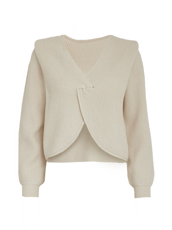 Minus MSKaida Knit Pullover Pullover 235 Cloud Dancer