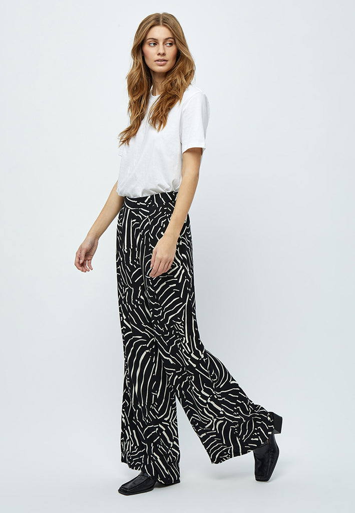 Minus MSKassandra Pants Pant 100P Black Print