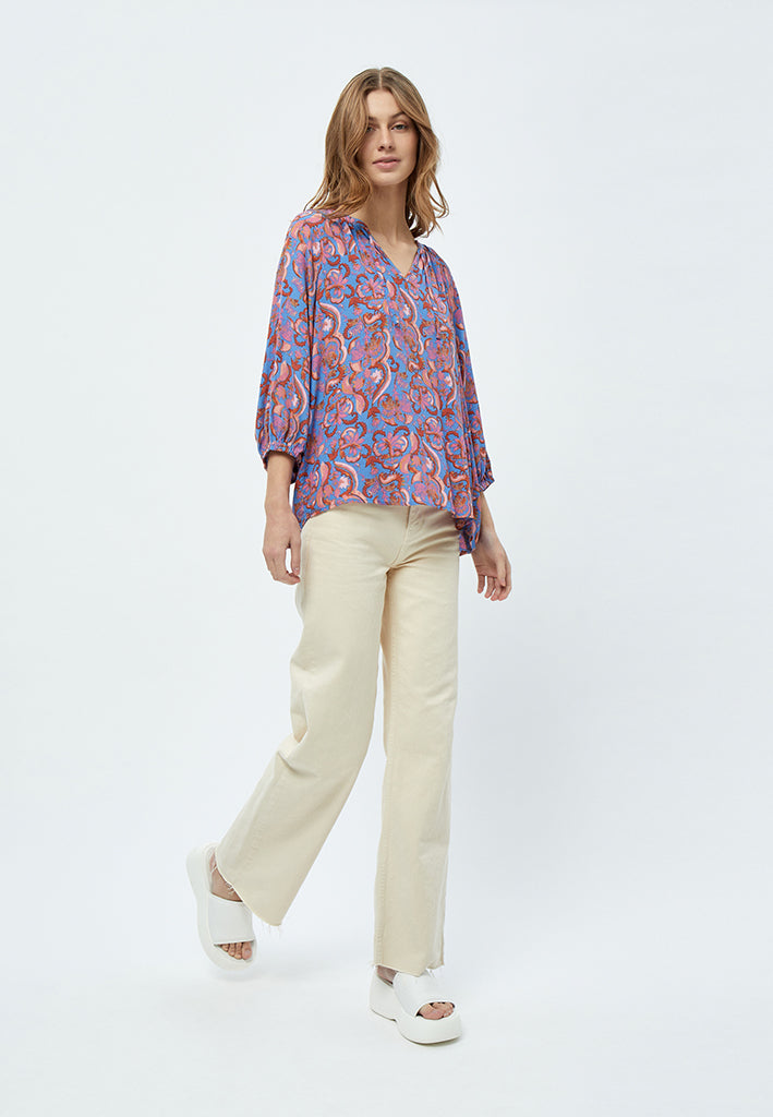Minus MSKatana Blouse Blouse 1530P REGATTA BLUE PR