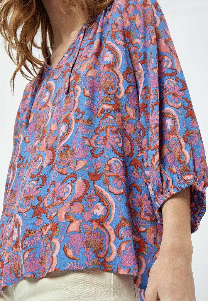 Minus MSKatana Blouse Blouse 1530P REGATTA BLUE PR
