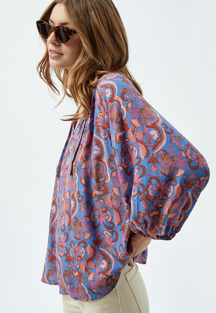 Minus MSKatana Blouse Blouse 1530P REGATTA BLUE PR