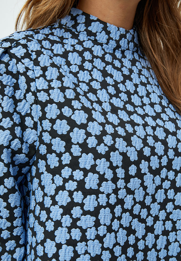Minus MSKatrina Blouse Blouse 1048P Ice Blue Print
