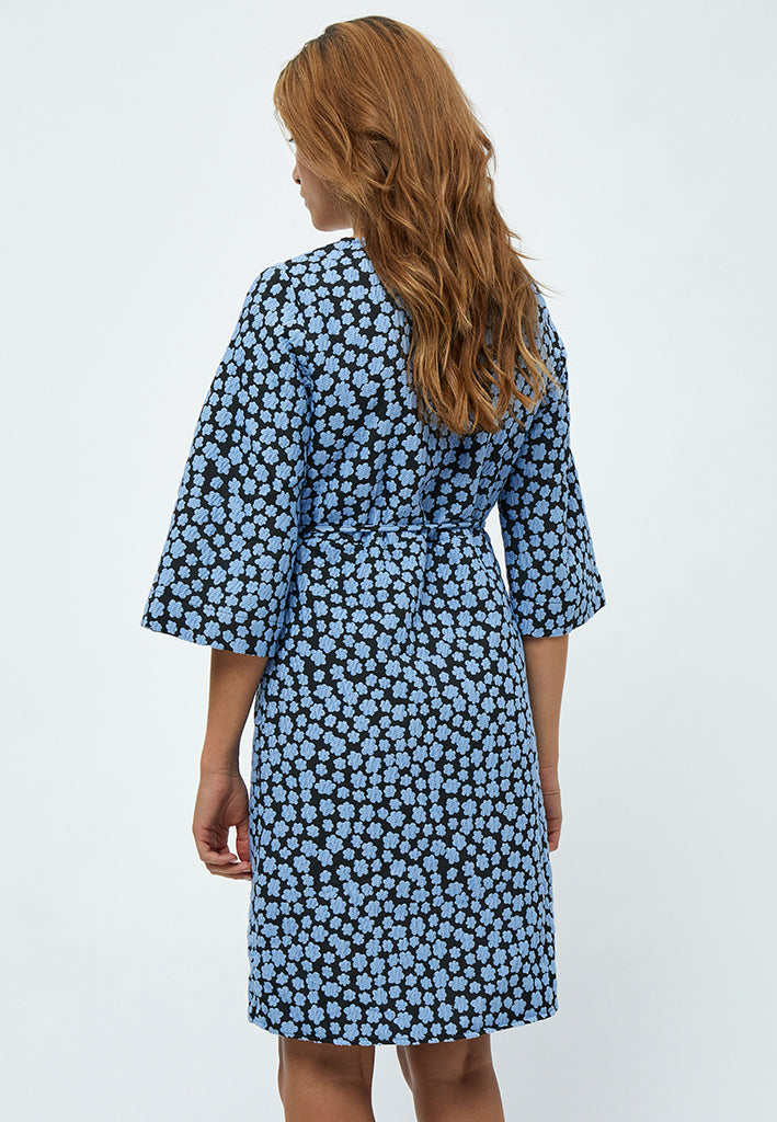 Minus MSKatrina Wrap Dress Dress 1048P Ice Blue Print