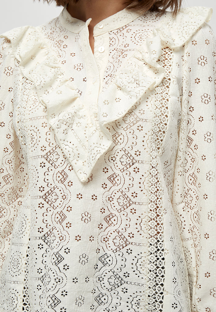 Minus MSKayli Blouse Blouse 235 Cloud Dancer