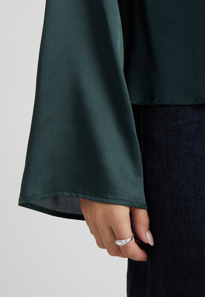 Minus MSKelsi Silk Blouse Blouse 437 Green Gables