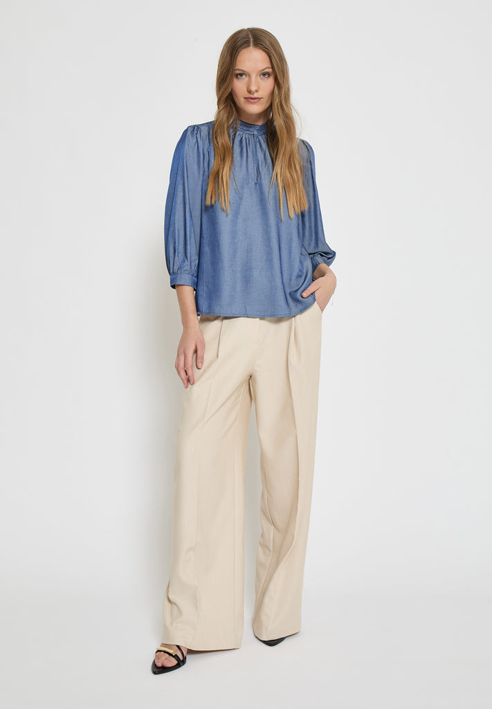 Minus MSKelsy Blouse Blouse 5270 Black Iris
