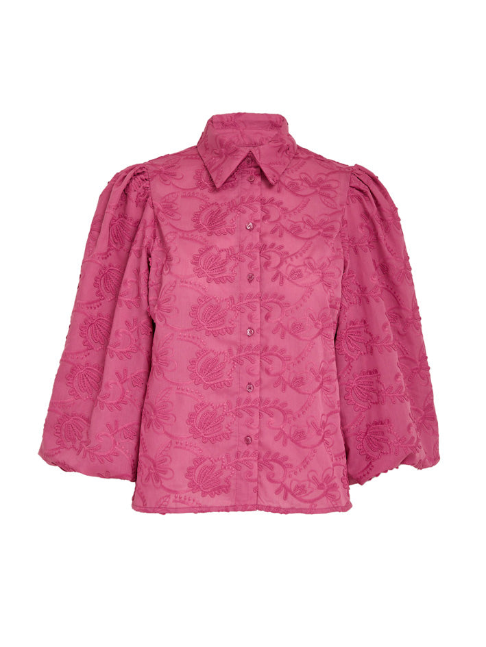 Minus MSKerstin Shirt Shirt 0474 Rose Violet