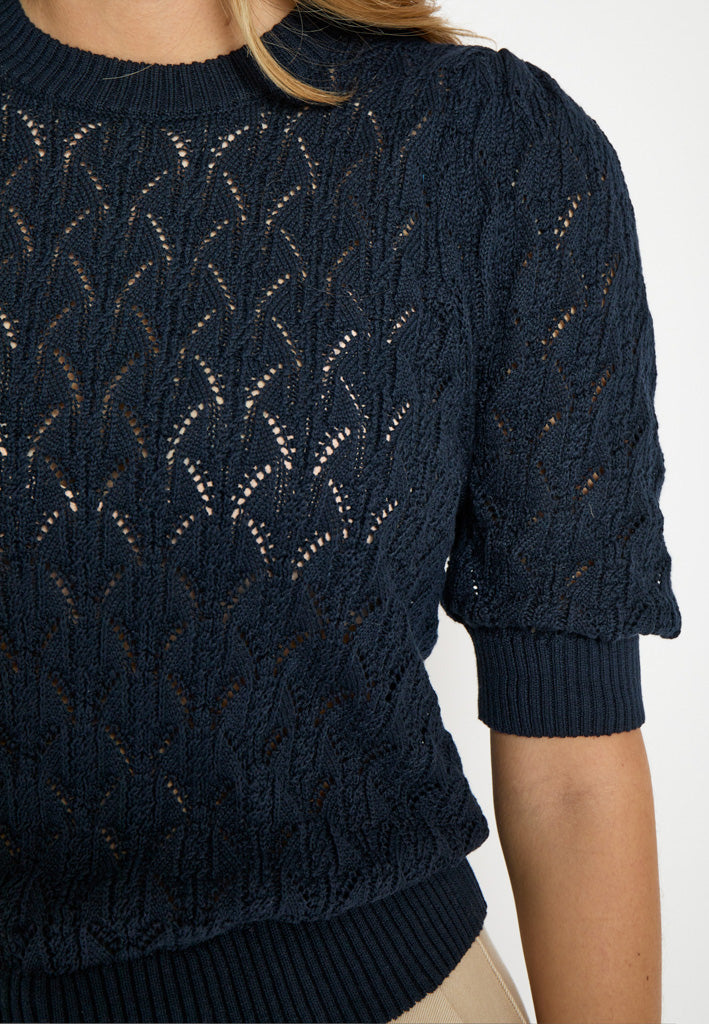 Minus MSLamina Knit Pullover Pullover 2994 SKY CAPTAIN