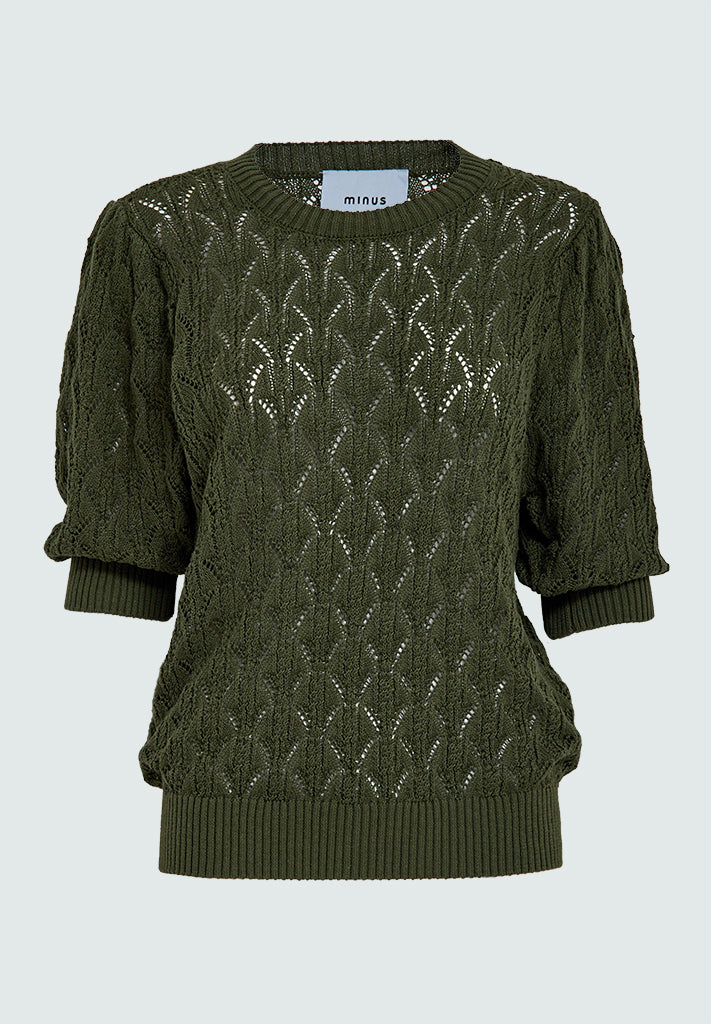 Minus MSLamina Knit Pullover Pullover 3835 Rifle Green