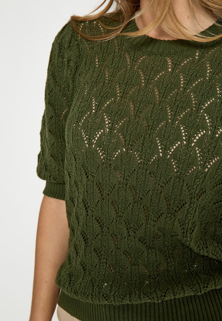 Minus MSLamina Knit Pullover Pullover 3835 Rifle Green