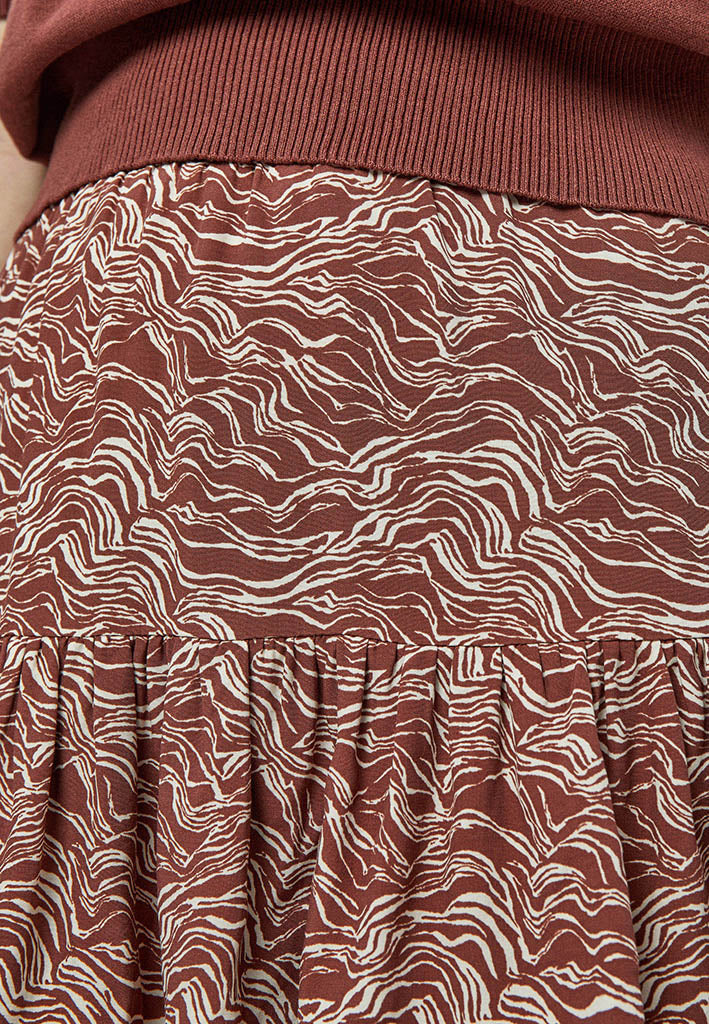 Minus MSLavena Skirt Skirt 5049P Dark Cinnamon PR