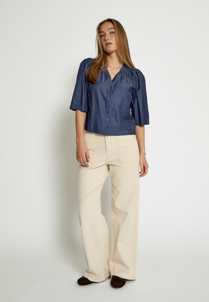 Minus MSLevana Shirt Shirt 006 Dark Denim