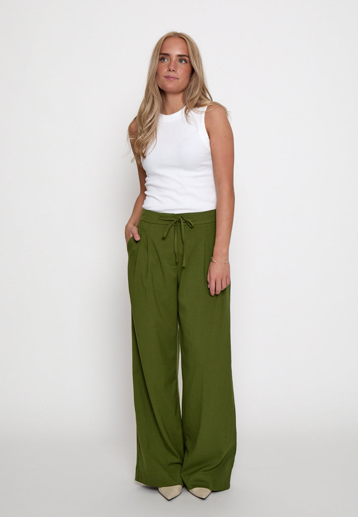 Minus MSLina Mid Waist Pant Pant 3210 Cedar Green
