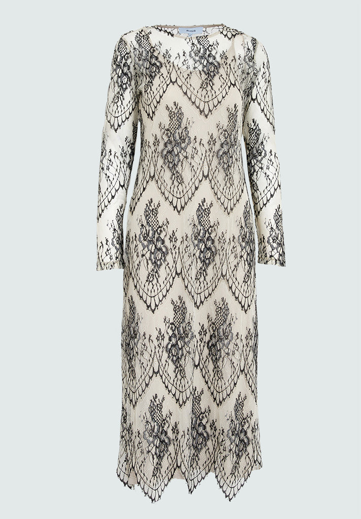 Minus MSLirea Midi Dress Dress 9015 Sand Gray