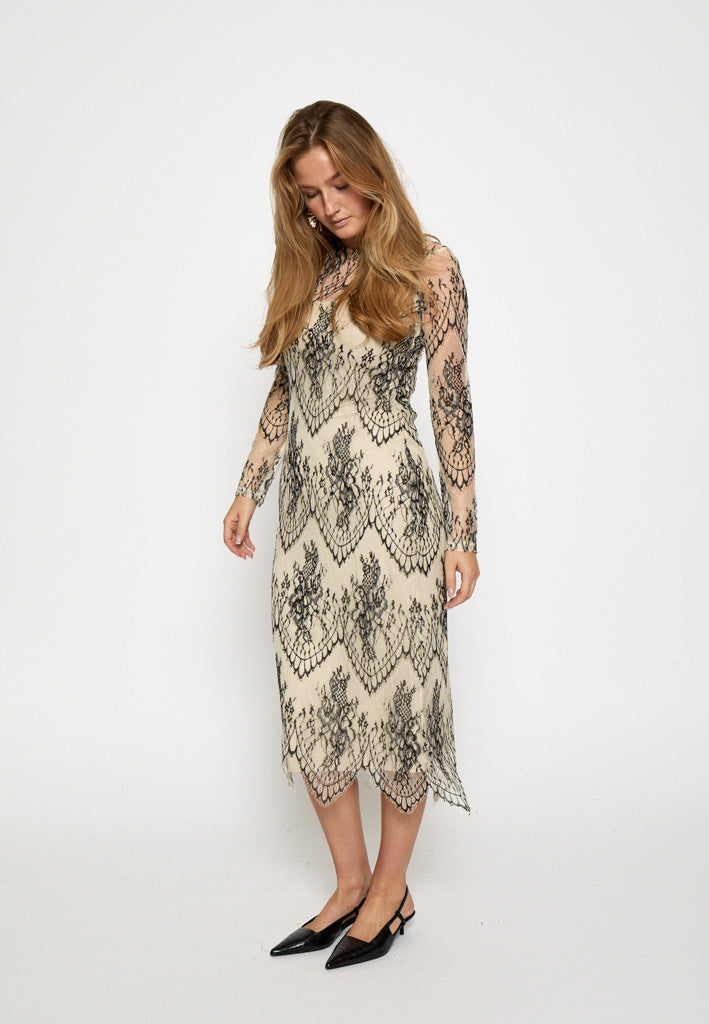 Minus MSLirea Midi Dress Dress 9015 Sand Gray