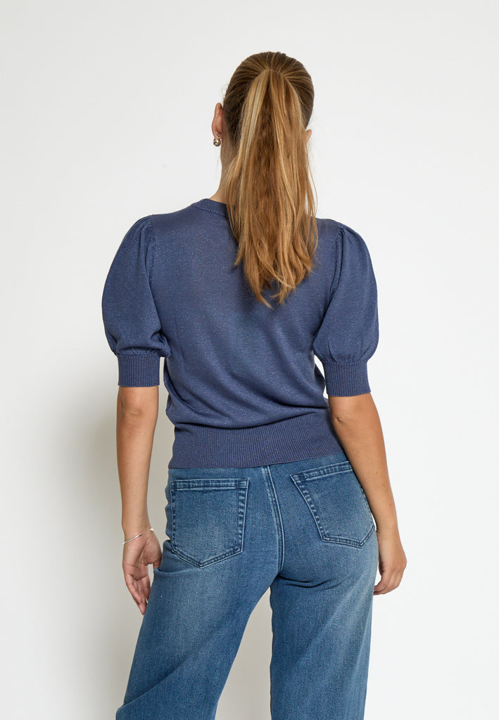 Minus MSLiva Metallic Pullover T-Shirt 2216MET Nightshadow Metal.