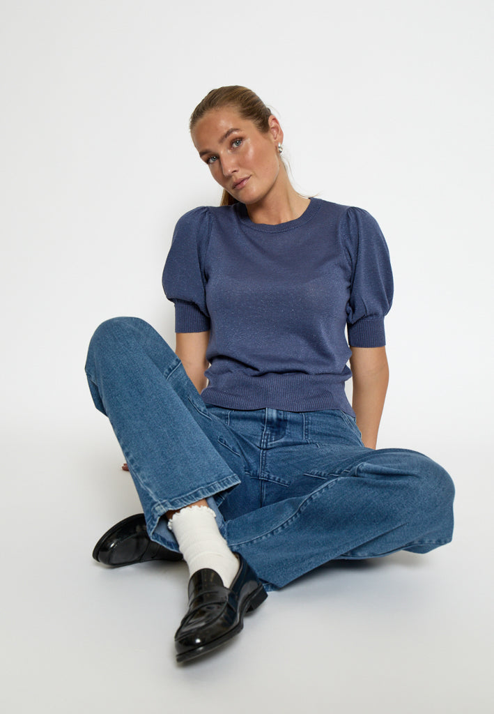 Minus MSLiva Metallic Pullover T-Shirt 2216MET Nightshadow Metal.