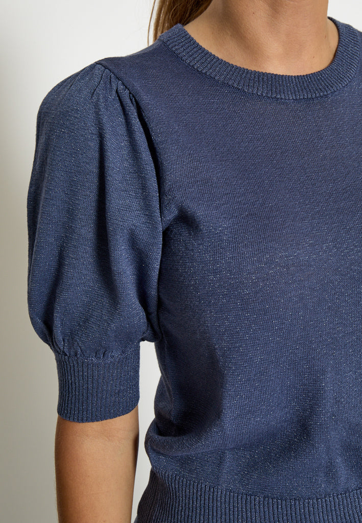 Minus MSLiva Metallic Pullover T-Shirt 2216MET Nightshadow Metal.