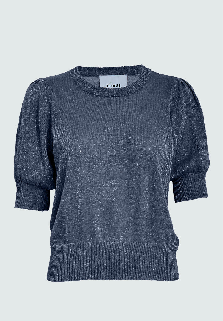 Minus MSLiva Metallic Pullover T-Shirt 2216MET Nightshadow Metal.