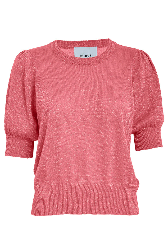 Minus MSLiva Metallic Pullover T-Shirt 4005MET Fruit Dove Metal.