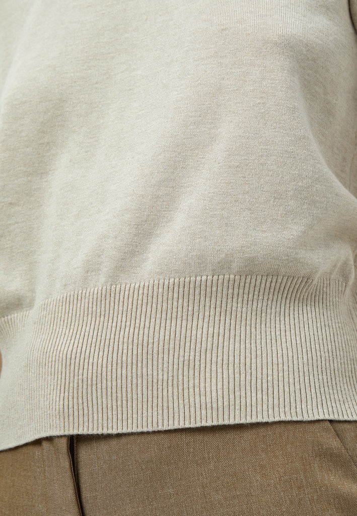 Minus MSLiva Pullover Pullover 9015M Sand Gray Melange