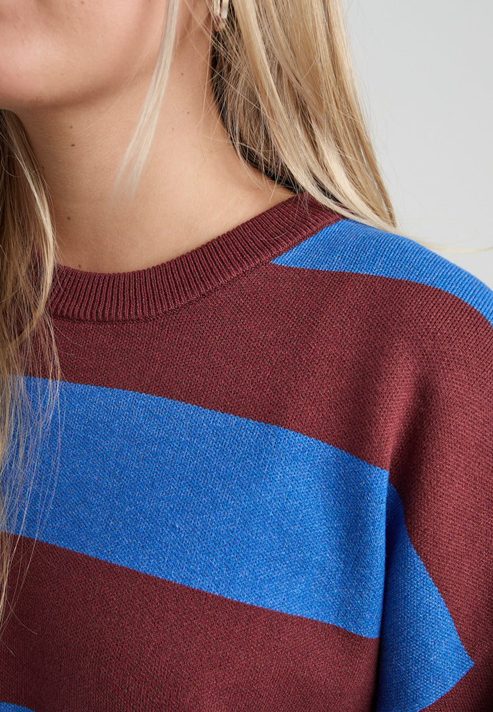 Minus MSLolly Knit Pullover Pullover 4009S Andorra Stripe