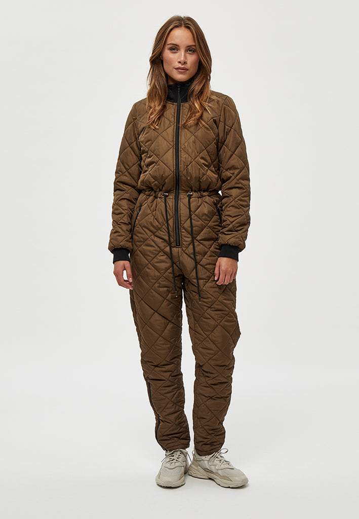 Minus MSLullu Onepiece Jumpsuit 3958 Army Brown