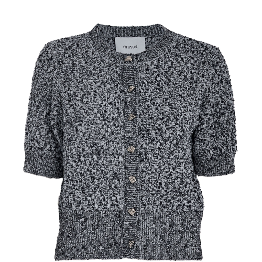 Minus MSLuna Knit Cardigan Cardigans 2284 Skyway Blue