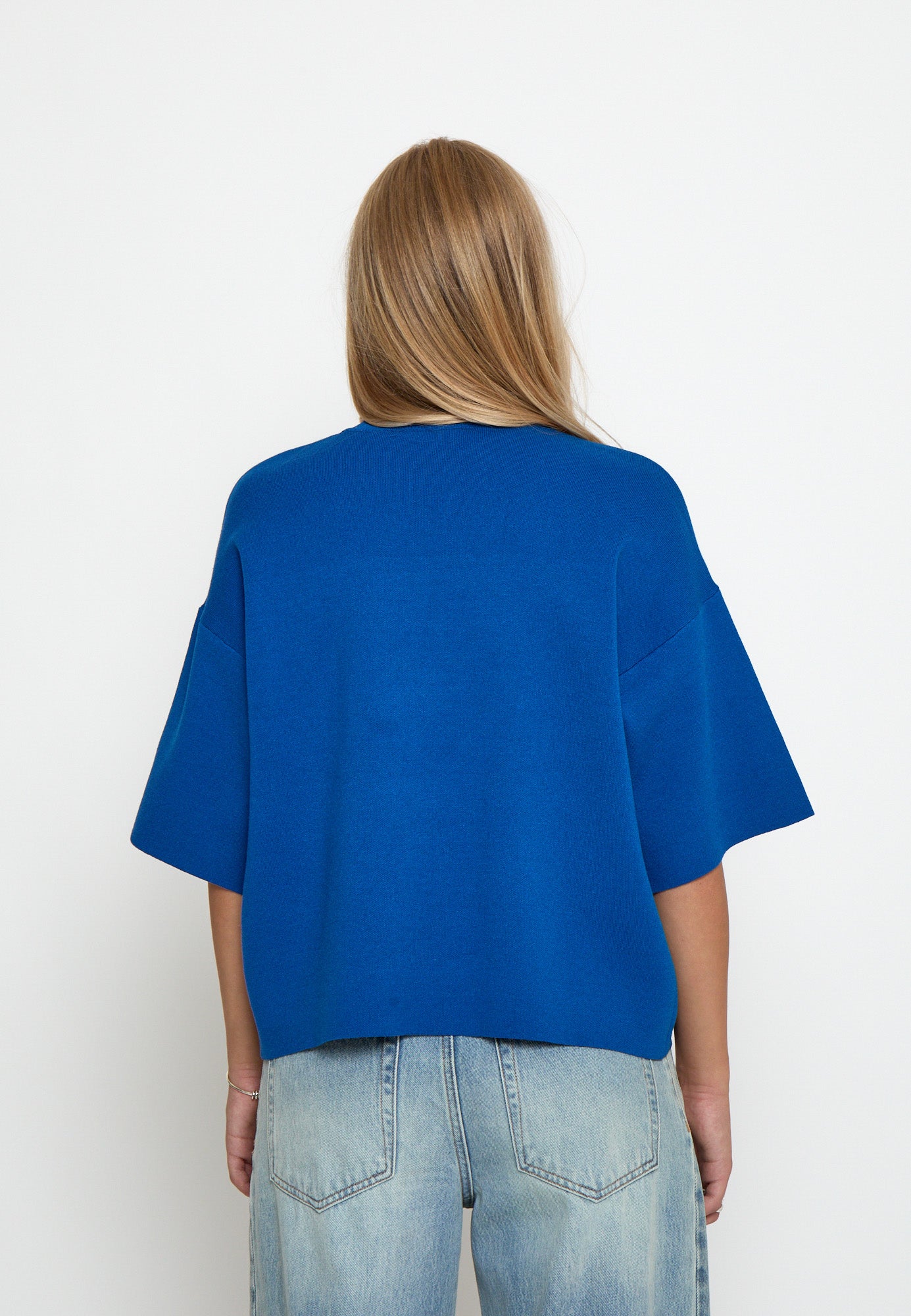 Minus MSLupi Knit T-Shirt T-Shirt 1244 Lapis Blue