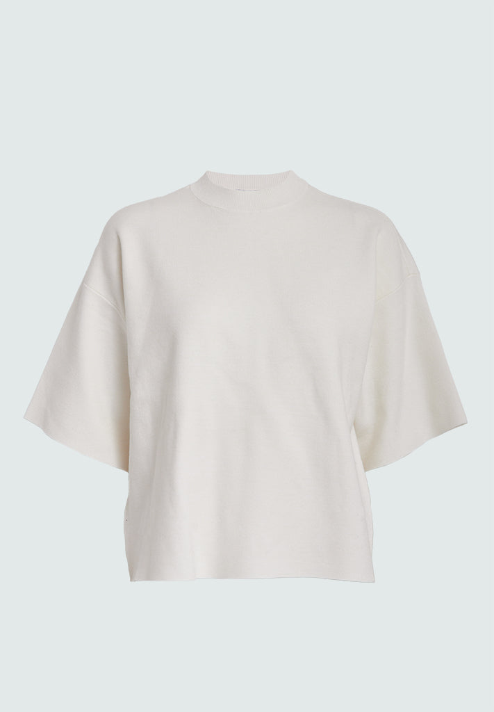 Minus MSLupi Knit T-Shirt T-Shirt 235 Cloud Dancer